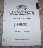 2000 Evinrude 40 & 50 HP 4 Stroke Models Parts Catalog