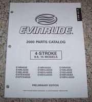 2000 Evinrude 9.9 & 15 HP 4 Stroke Models Parts Catalog