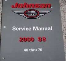 2000 Johnson 50 HP Models Service Manual