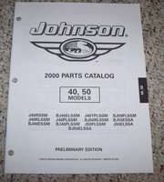 2000 Johnson 40 & 50 HP Models Parts Catalog
