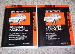 2000 Toyota 4Runner Service Repair Manual