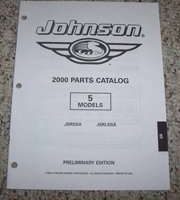 2000 Johnson 5 HP Models Parts Catalog