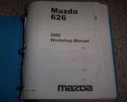 2000 Mazda 626 Workshop Service Manual Binder