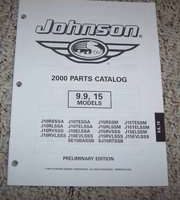 2000 Johnson 9.9 & 15 HP Models Parts Catalog
