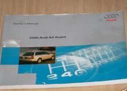 2000 Audi A4 Avant Owner's Manual