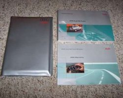 2000 Audi A6 Avant Owner's Manual Set
