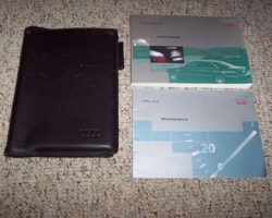 2000 Audi A8 Owner's Manual Set