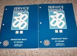 2000 GMC B7 Chassis Medium Duty Truck Service Manual