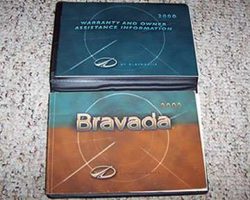 2000 Oldsmobile Bravada Owner's Manual Set