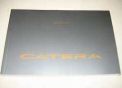 2000 Cadillac Catera Owner's Manual