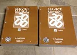 2000 Cadillac Catera Service Manual