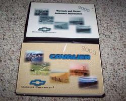 2000 Chevrolet Cavalier Owner's Manual Set