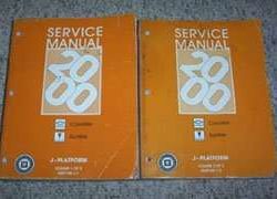 2000 Pontiac Sunfire Service Manual
