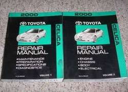 2000 Toyota Celica Service Repair Manual