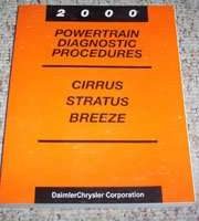 2000 Cirrus Stratus Breeze Powertrain
