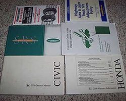 2000 Honda Civic Sedan Owner's Manual Set