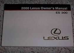 2001 Lexus ES300 Owner's Manual