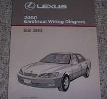2000 Lexus ES300 Electrical Wiring Diagram Manual