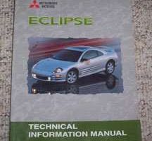 2000 Mitsubishi Eclipse Technical Information Manual