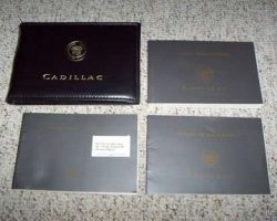 2000 Cadillac Escalade Owner's Manual Set