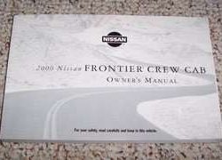 2000 Nissan Frontier Crew Cab Owner's Manual