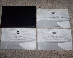2000 Nissan Frontier Crew Cab Owner's Manual Set