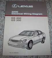 2000 Lexus GS400 & GS300 Electrical Wiring Diagram Manual