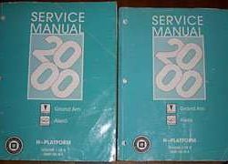 2000 Pontiac Grand Am Service Manual