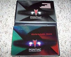 2000 Pontiac Grand Am Owner's Manual Set