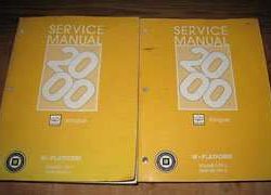 2000 Oldsmobile Intrigue Service Manual