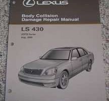 2001 Lexus LS430 Body Collision Damage Repair Manual