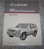 2000 Lexus LX470 Electrical Wiring Diagram Manual