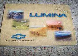 2000 Chevrolet Lumina Owner's Manual