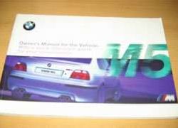 2000 BMW M5 Owner's Manual