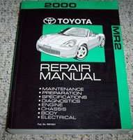 2000 Toyota MR2 Service Repair Manual