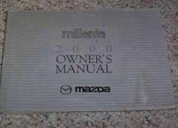 2000 Mazda Millenia Owner's Manual