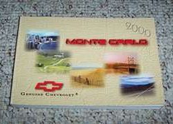 2000 Chevrolet Monte Carlo Owner's Manual