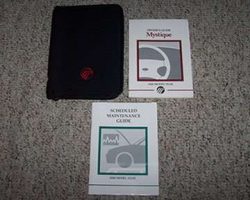 2000 Mercury Mystique Owner's Manual Set