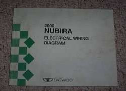 2000 Daewoo Nubira Electrical Wiring Diagram Manual