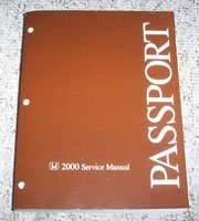 2000 Honda Passport Service Manual