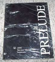 2000 Honda Prelude Service Manual Supplement