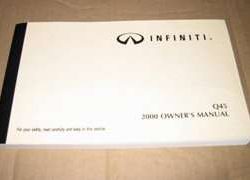 2000 Infiniti Q45 Owner's Manual