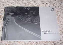 2000 Acura RL Owner's Manual