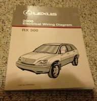 2000 Lexus RX300 Electrical Wiring Diagram Manual