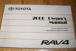 2000 Toyota Rav4 Owner's Manual