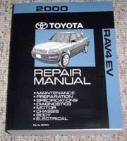 2000 Toyota Rav4 EV Service Repair Manual