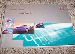 2000 Audi S4 Owner's Manual