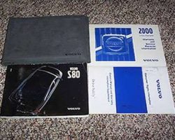 2000 Volvo S80 Owner's Manual Set