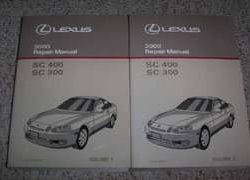 2000 Lexus SC400 & SC300 Service Repair Manual