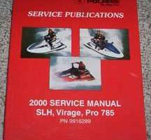 2000 Polaris SLH, Virage & Pro 785 Service Manual
